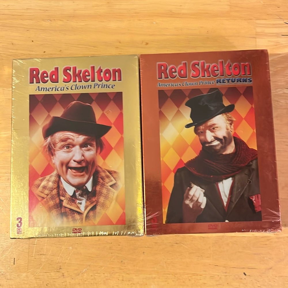 2 Red Skelton 3 DVD Sets. Brand New